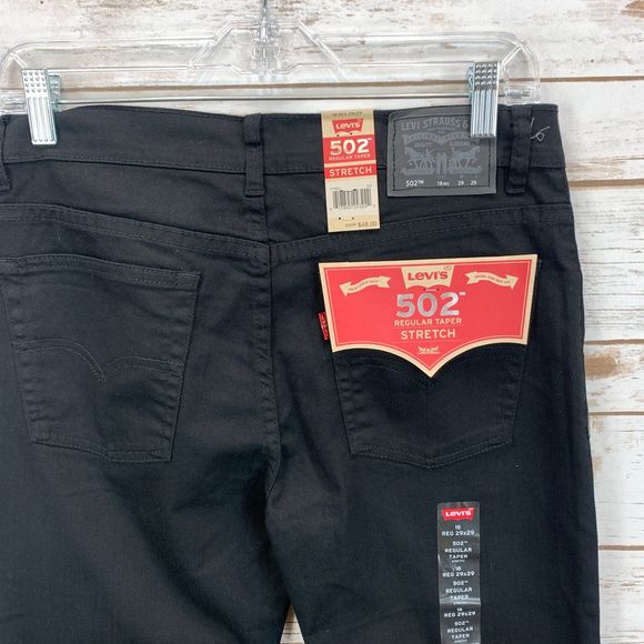 Levi's Boys' 502 Regular Fit Taper Jeans - Picture 5 of 7